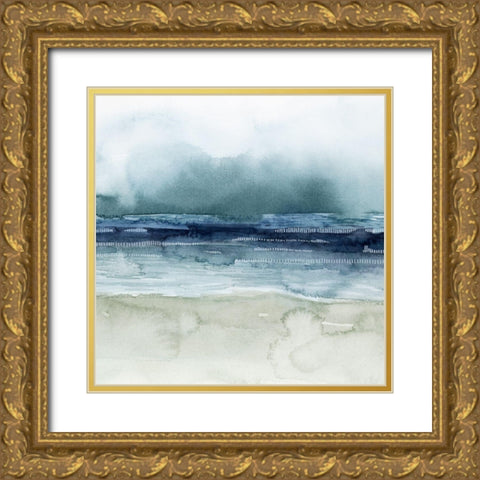 Mariners Mist II Gold Ornate Wood Framed Art Print with Double Matting by Popp, Grace