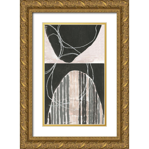 Optimism II Gold Ornate Wood Framed Art Print with Double Matting by Parker, Jennifer Paxton