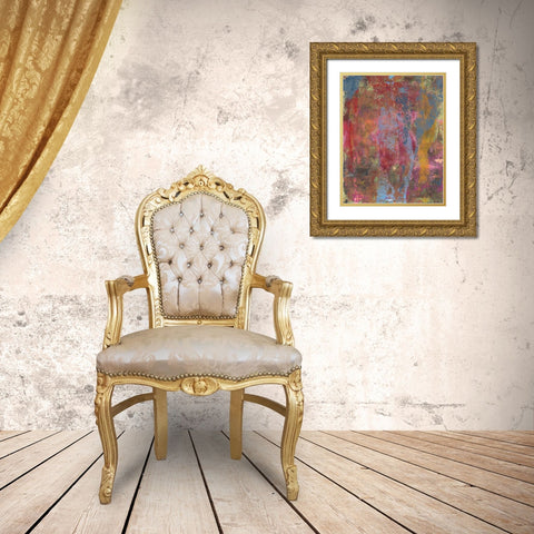 Infusion II Gold Ornate Wood Framed Art Print with Double Matting by Moore, Regina