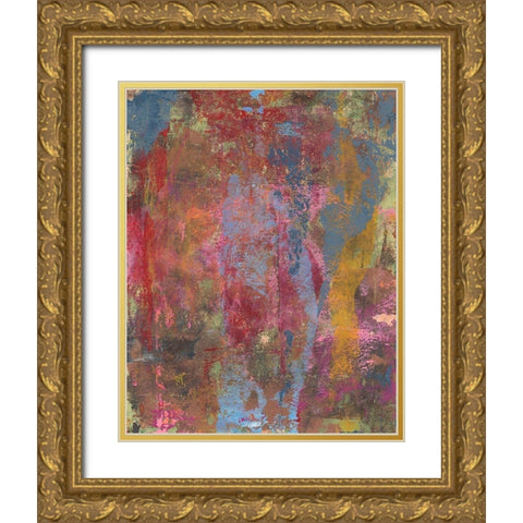 Infusion II Gold Ornate Wood Framed Art Print with Double Matting by Moore, Regina