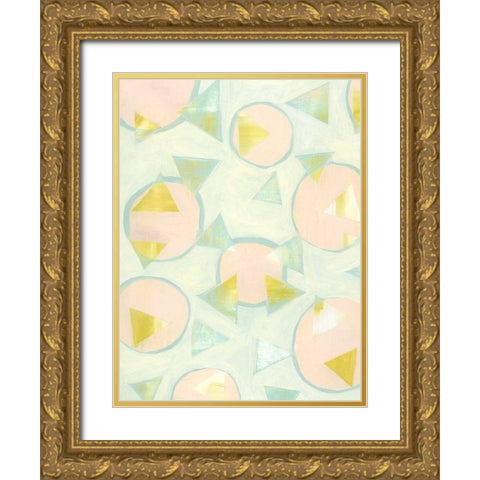 Light Leak II Gold Ornate Wood Framed Art Print with Double Matting by Popp, Grace