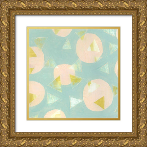 Light Leak III Gold Ornate Wood Framed Art Print with Double Matting by Popp, Grace