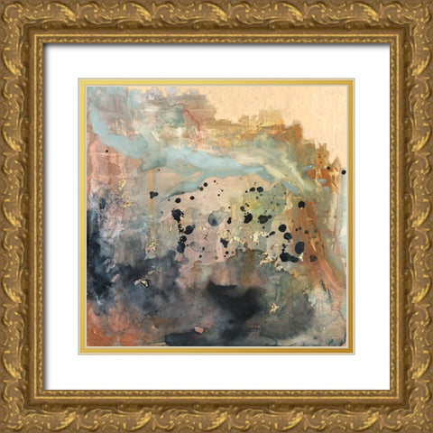 Coulee II Gold Ornate Wood Framed Art Print with Double Matting by Borges, Victoria