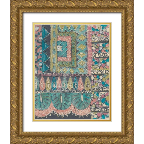 Bohemia II Gold Ornate Wood Framed Art Print with Double Matting by Zarris, Chariklia