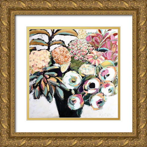 Summer Lovin I Gold Ornate Wood Framed Art Print with Double Matting by Rivera, Michelle
