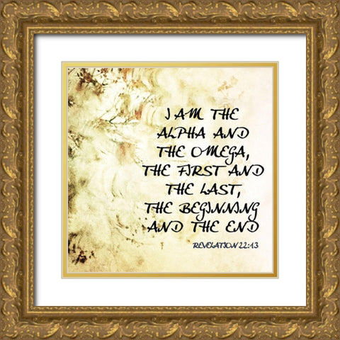 Spiritual II Gold Ornate Wood Framed Art Print with Double Matting by Nall, Skip