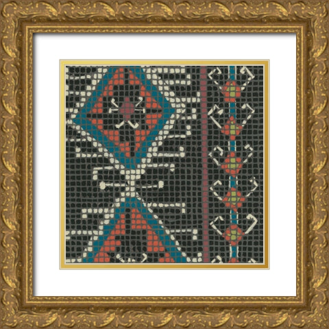 Woven Journey III Gold Ornate Wood Framed Art Print with Double Matting by Zarris, Chariklia
