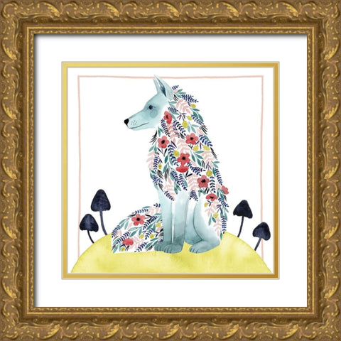 Friends of Clementine III Gold Ornate Wood Framed Art Print with Double Matting by Popp, Grace