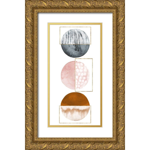 Magnified II Gold Ornate Wood Framed Art Print with Double Matting by Popp, Grace
