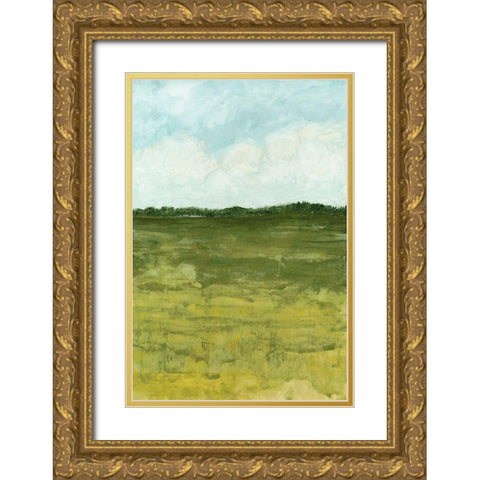 Rustic Country I Gold Ornate Wood Framed Art Print with Double Matting by Chandler, Sharon