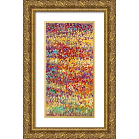 Tulips in Bloom I Gold Ornate Wood Framed Art Print with Double Matting by OToole, Tim