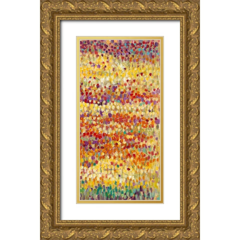 Tulips in Bloom II Gold Ornate Wood Framed Art Print with Double Matting by OToole, Tim