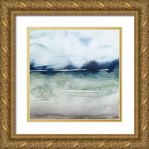 Uplands II Gold Ornate Wood Framed Art Print with Double Matting by Popp, Grace