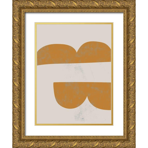 Jet Pack II Gold Ornate Wood Framed Art Print with Double Matting by Zarris, Chariklia