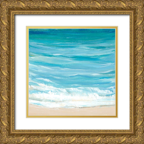 Sea Breeze Coast I Gold Ornate Wood Framed Art Print with Double Matting by OToole, Tim
