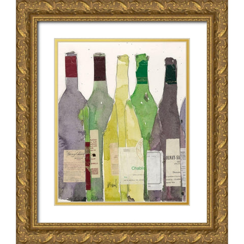 Best of the Factory I Gold Ornate Wood Framed Art Print with Double Matting by Dixon, Samuel