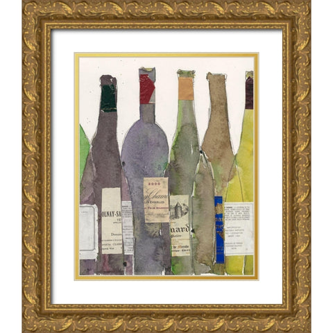 Best of the Factory II Gold Ornate Wood Framed Art Print with Double Matting by Dixon, Samuel