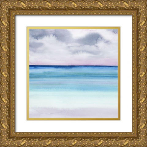 Twilight Sands II Gold Ornate Wood Framed Art Print with Double Matting by Popp, Grace