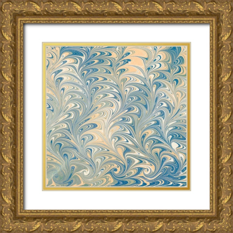 Florentine I Gold Ornate Wood Framed Art Print with Double Matting by Unknown