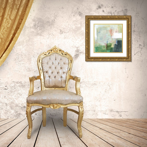 Galway I Gold Ornate Wood Framed Art Print with Double Matting by Borges, Victoria