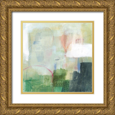 Galway I Gold Ornate Wood Framed Art Print with Double Matting by Borges, Victoria