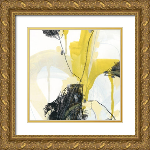 Conduit III Gold Ornate Wood Framed Art Print with Double Matting by Vess, June Erica