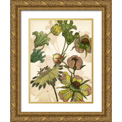 Enchanted IV Gold Ornate Wood Framed Art Print with Double Matting by Wang, Melissa