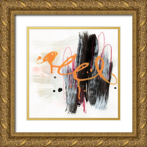 Infinity Signal II Gold Ornate Wood Framed Art Print with Double Matting by Vess, June Erica