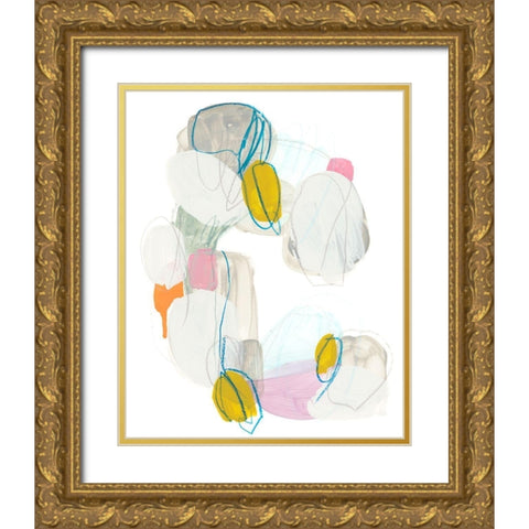 Shift Change I Gold Ornate Wood Framed Art Print with Double Matting by Vess, June Erica