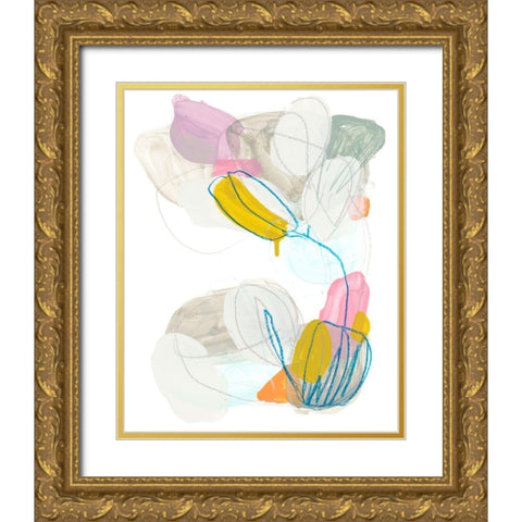 Shift Change III Gold Ornate Wood Framed Art Print with Double Matting by Vess, June Erica