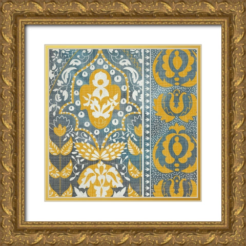 Exotic Journey II Gold Ornate Wood Framed Art Print with Double Matting by Zarris, Chariklia