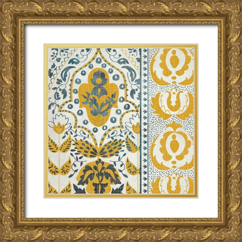 Exotic Journey III Gold Ornate Wood Framed Art Print with Double Matting by Zarris, Chariklia