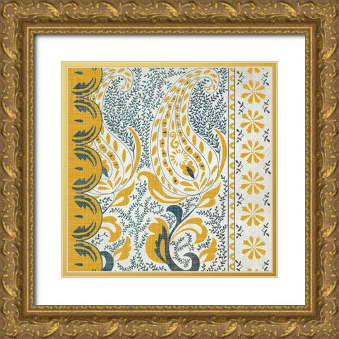 Exotic Journey IV Gold Ornate Wood Framed Art Print with Double Matting by Zarris, Chariklia