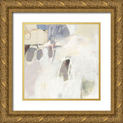 Pique III Gold Ornate Wood Framed Art Print with Double Matting by Jachimiec, Sue