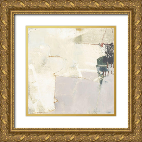 Pique IV Gold Ornate Wood Framed Art Print with Double Matting by Jachimiec, Sue