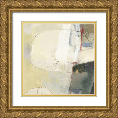 Pique V Gold Ornate Wood Framed Art Print with Double Matting by Jachimiec, Sue