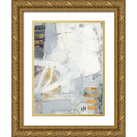 Joule II Gold Ornate Wood Framed Art Print with Double Matting by Jachimiec, Sue