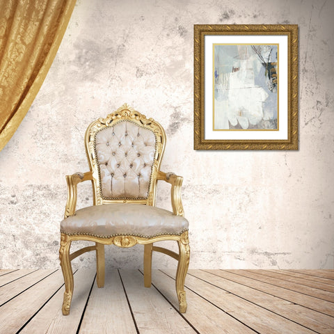 Joule III Gold Ornate Wood Framed Art Print with Double Matting by Jachimiec, Sue