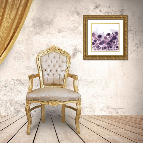 Ultra Violets II Gold Ornate Wood Framed Art Print with Double Matting by Popp, Grace
