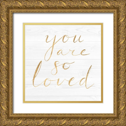 Sweet Dreams VI Gold Ornate Wood Framed Art Print with Double Matting by Borges, Victoria