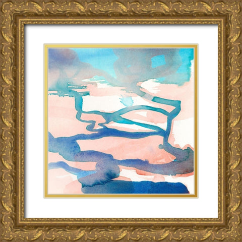 Suffusion IV Gold Ornate Wood Framed Art Print with Double Matting by Douglas, Jamie