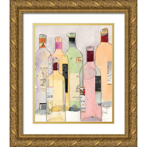 Moscato and the Others I Gold Ornate Wood Framed Art Print with Double Matting by Dixon, Samuel