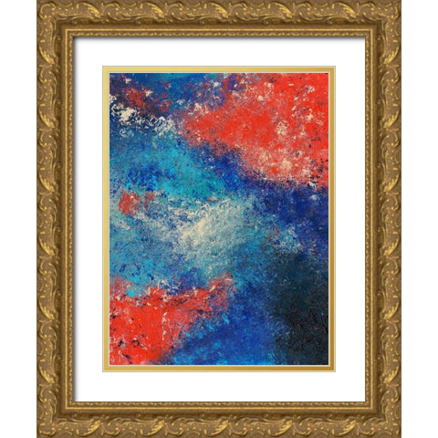 Harmonious Balance II Gold Ornate Wood Framed Art Print with Double Matting by Moore, Regina