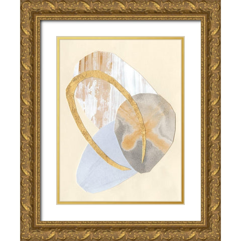 Palm Springs IV Gold Ornate Wood Framed Art Print with Double Matting by Stramel, Renee W.