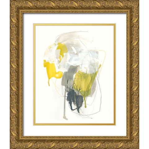 Arbitrary Consent II Gold Ornate Wood Framed Art Print with Double Matting by Vess, June Erica