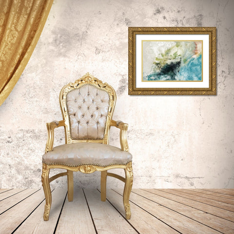 Experiment I Gold Ornate Wood Framed Art Print with Double Matting by Jasper, Sisa