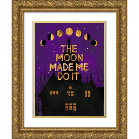 Hallows Eve I Gold Ornate Wood Framed Art Print with Double Matting by Popp, Grace