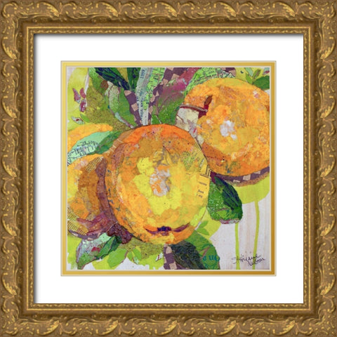 Natures Gold Gold Ornate Wood Framed Art Print with Double Matting by St. Hilaire, Elizabeth