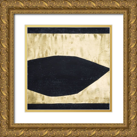 Shape Shifter I Gold Ornate Wood Framed Art Print with Double Matting by Stramel, Renee W.