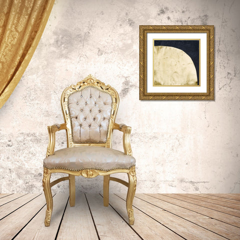 Shape Shifter II Gold Ornate Wood Framed Art Print with Double Matting by Stramel, Renee W.